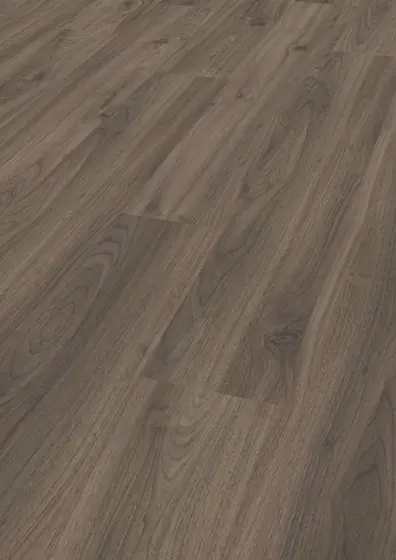 Piso laminado Walnuts Walnut Palazzo, tono madera oscura