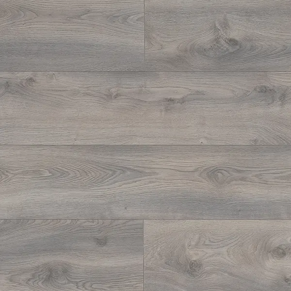 Piso laminado Mammut Plus Macro Oak White, tono beige claro