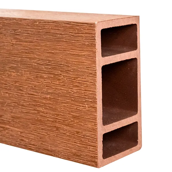 Viga deck 60 × 40 Walnut, tono madera oscura
