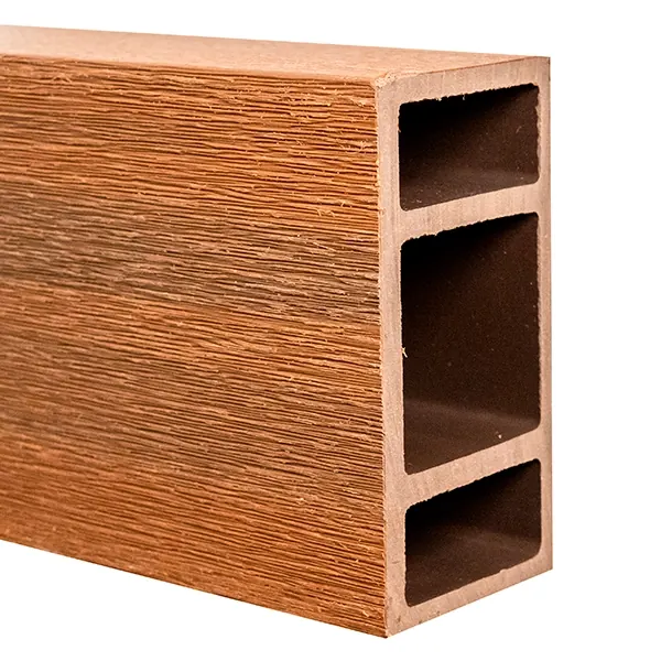 Viga deck 100 × 53 Teak, tono madera natural